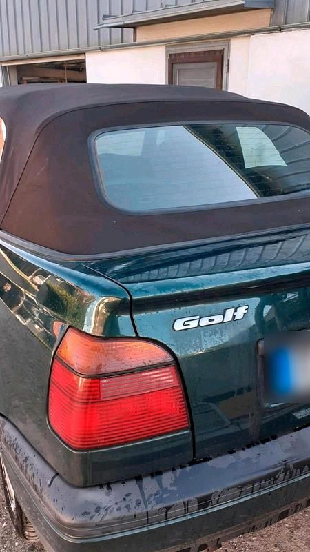 Second-hand VW Golf Cabriolet 1995 Verde Cabrio