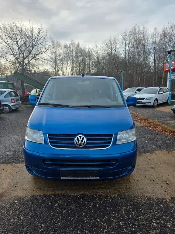 Usata VW T5 Highline 196 CV (144 kW) 2004 Blu Furgone