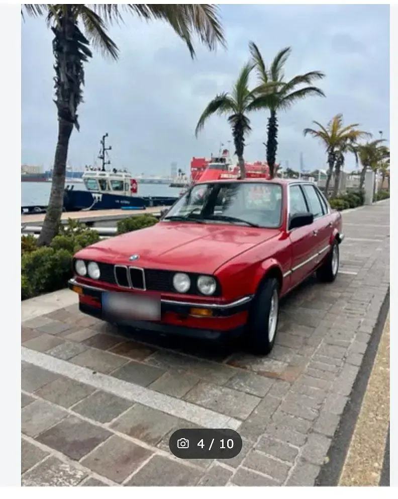 Gebraucht BMW 318 105 PS (77 kW) 1987 Rot Kleinwagen