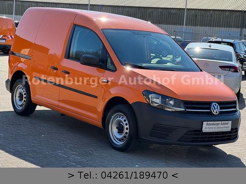 Gebraucht VW Caddy 75 PS (55 kW) 2020 Orange Van / Kleinbus