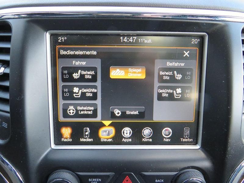 Gebraucht Jeep Grand Cherokee Overland 250 PS (183 kW) 2014 Blau SUV