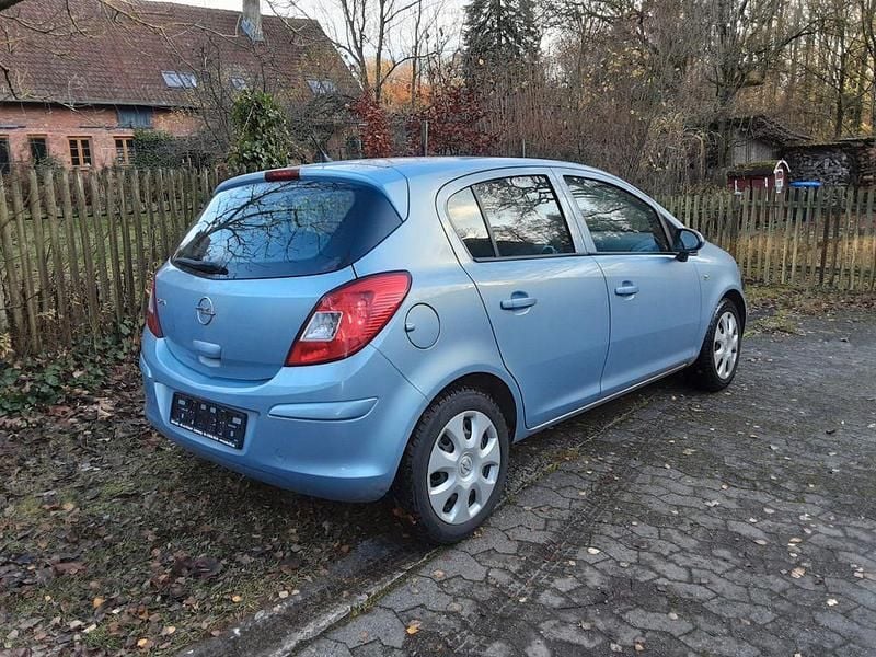 Gebraucht Opel Corsa Edition 80 PS (58 kW) 2009 Blau Kleinwagen