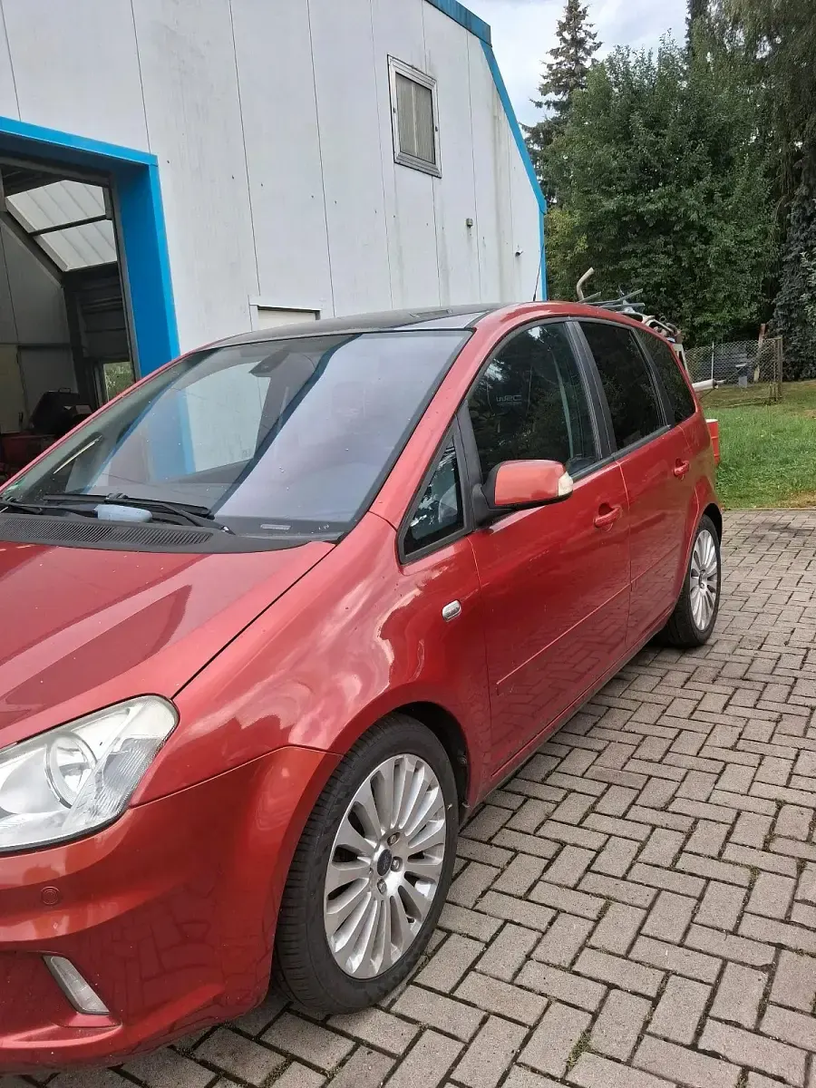 Gebraucht Ford C-MAX 109 PS (80 kW) 2008 Rot Van / Kleinbus