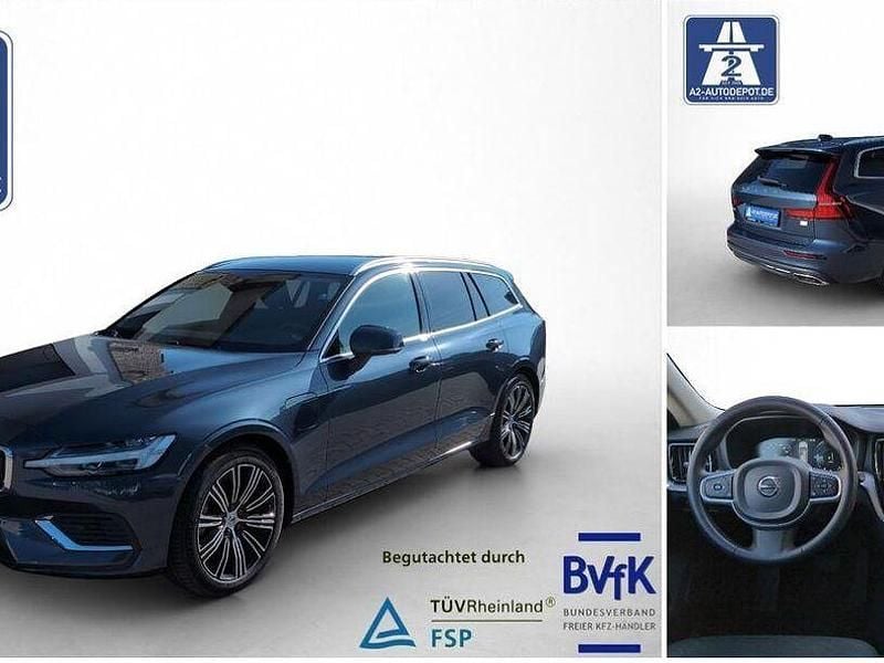 Blau Gebraucht 2021 Volvo V60 Inscription Kombi | 26.950 € (Superpreis) - Bild 1/4