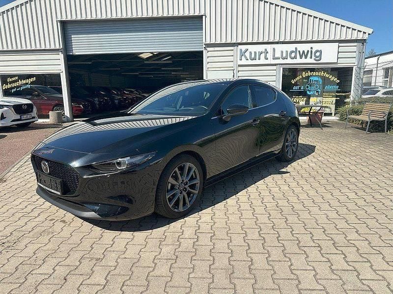 Jet black Gebraucht 2022 Mazda 3 Selection Limousine | 19.900 € (Guter Preis) - Bild 1/4