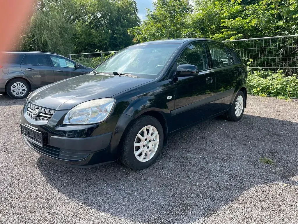 Gebraucht Kia Rio EX 97 PS (71 kW) 2009 Schwarz Limousine