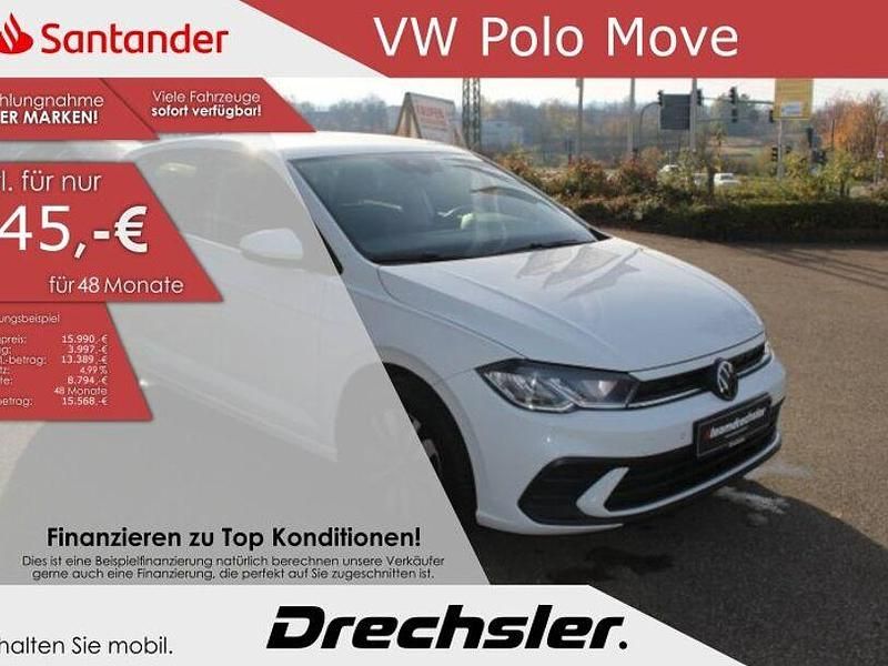 Gebraucht VW Polo Move 95 PS (69 kW) 2024 Weiß Kleinwagen