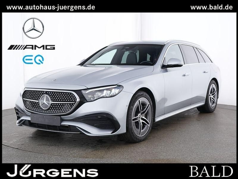 Silber metalliclack hightechs Gebraucht 2024 Mercedes E300 AMG Kombi | 50.050 € (Superpreis) - Bild 1/4