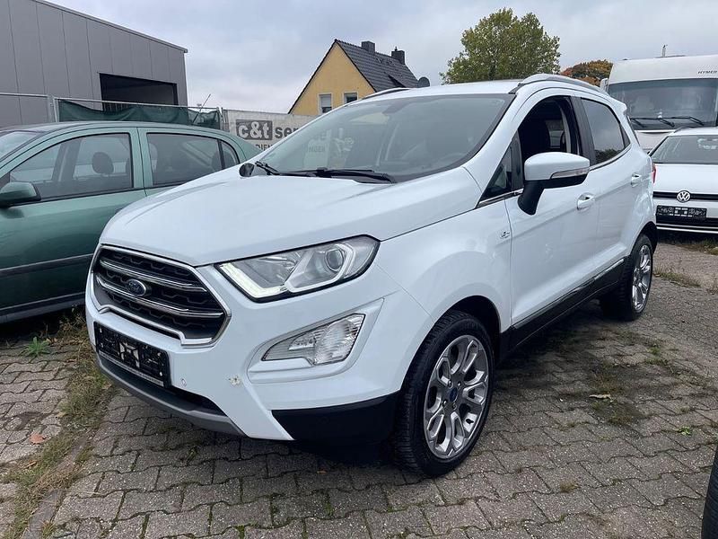 Weiß Gebraucht 2019 Ford Ecosport Titanium X SUV | 8.999 € (Superpreis) - Bild 1/4