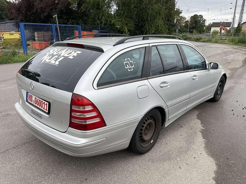 Brugt Mercedes C200 Avantgarde 163 HK (119 kW) 2002 Sølv Stationcar