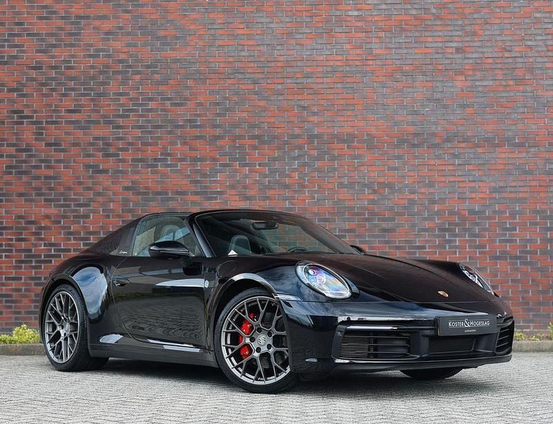 Schwarz Gebraucht 2021 Porsche 911 Targa 4S Sport Cabrio | 157.950 € (Fairer Preis) - Bild 1/4