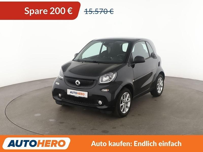 Schwarz Gebraucht 2019 Smart ForTwo Coupé Basis Kleinwagen | 15.370 € (Fairer Preis) - Bild 1/3