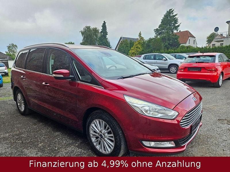 Gebraucht Ford Galaxy Titanium 190 PS (139 kW) 2018 Rot Van / Kleinbus