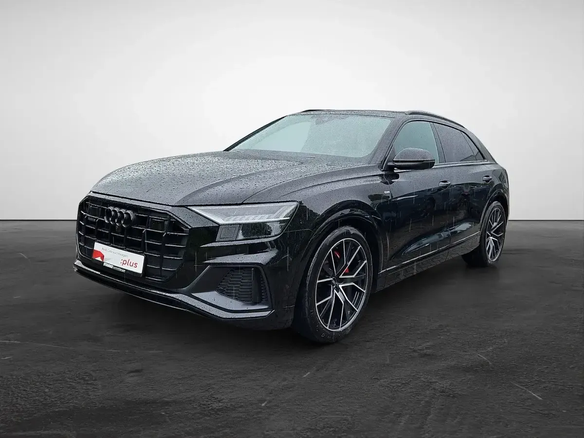 Gebraucht Audi Q8 S-Line 286 PS (210 kW) 2023 Schwarz (mythosschwarz metallic) SUV