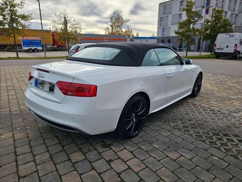 Gebraucht Audi A5 Cabriolet S-Line 177 PS (130 kW) 2013 Weiß Cabrio