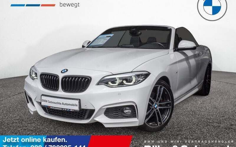 Weiß Gebraucht 2022 BMW 220 M Sport Cabrio | 30.950 € (Fairer Preis) - Bild 1/4