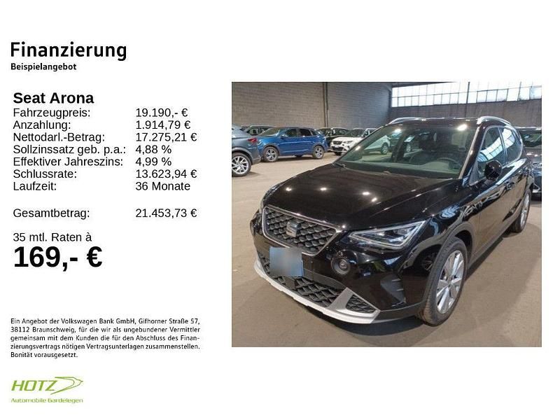 Gebraucht Seat Arona Xperience 110 PS (80 kW) 2024 Schwarz SUV