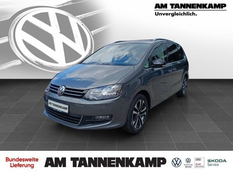 Grau Gebraucht 2019 VW Sharan IQ Drive Van / Kleinbus | 24.370 € (Superpreis) - Bild 1/4