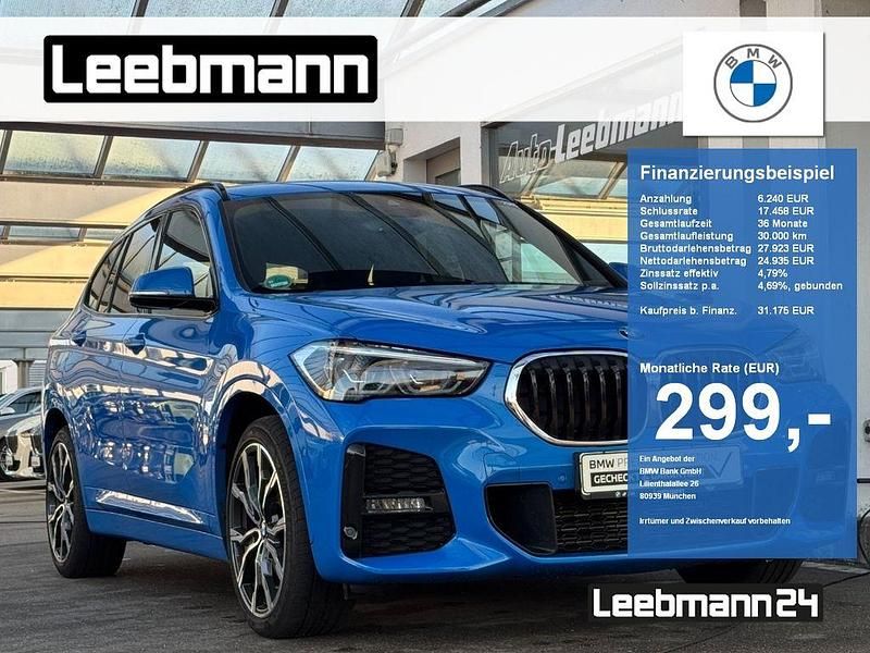 Blau Gebraucht 2021 BMW X1 M Sport SUV | 31.175 € (Teuer) - Bild 1/4
