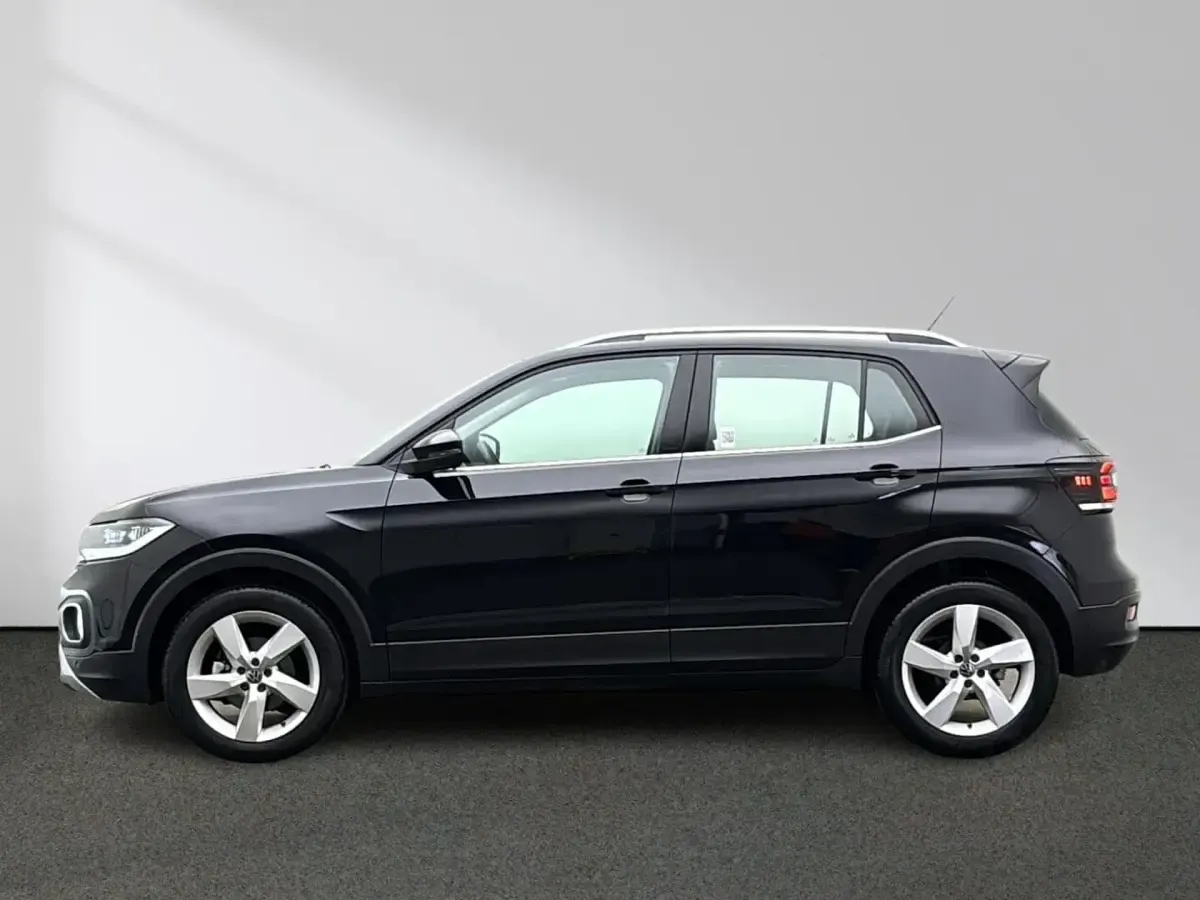 Gebraucht VW T-Cross Style 110 PS (80 kW) 2021 Schwarz SUV