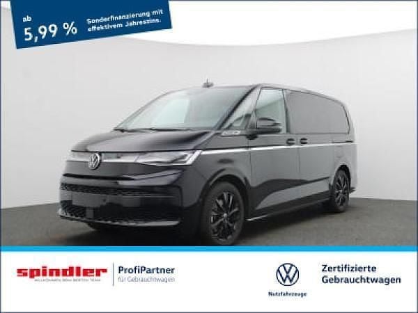 Schwarz (deep black perleffekt) Gebraucht 2024 VW Multivan Style Van | 63.981 € (Teuer) - Bild 1/3