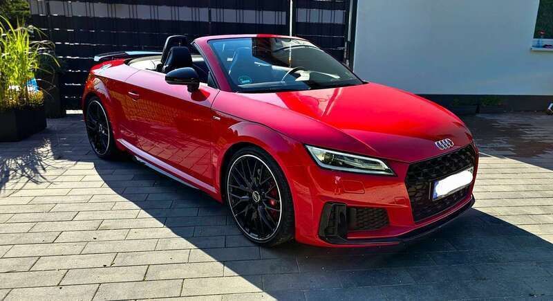 Rot Gebraucht 2020 Audi TT Roadster Competition Cabrio | 39.000 € (Fairer Preis) - Bild 1/4
