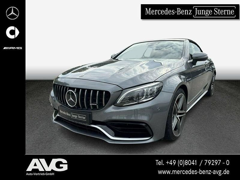 Lack selenitgrau Gebraucht 2022 Mercedes C63S AMG AMG Cabrio | 72.800 € (Fairer Preis) - Bild 1/4