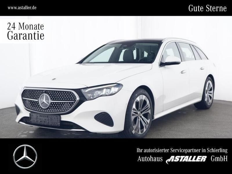 Unilack polarweiß Gebraucht 2024 Mercedes E200 Avantgarde Kombi | 48.400 € (Teuer) - Bild 1/4