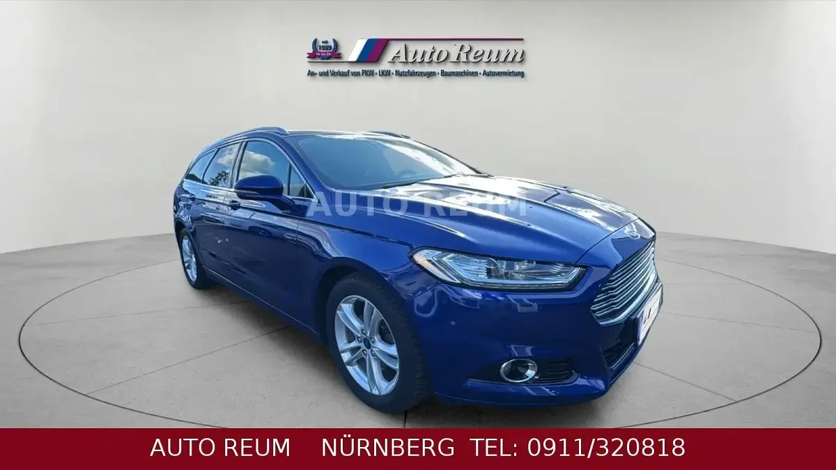 Brugt Ford Mondeo Titanium 150 HK (110 kW) 2016 Blå Stationcar