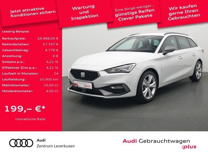 Schwarz Gebraucht 2024 Seat Leon FR Kombi | 28.988 € (Fairer Preis) - Bild 1/4