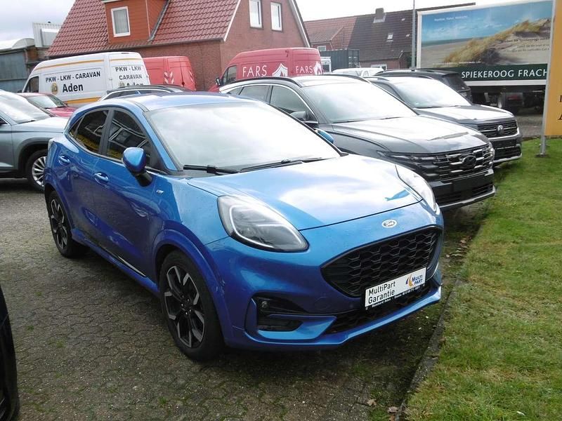 Blau Gebraucht 2020 Ford Puma ST-Line SUV | 16.999 € (Fairer Preis) - Bild 1/4