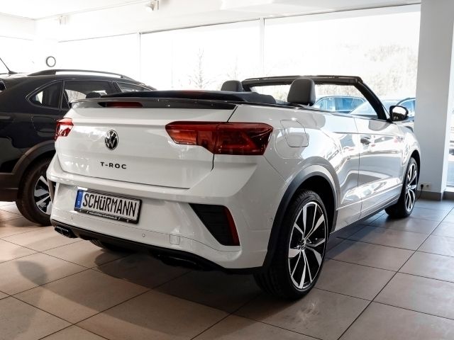 Gebraucht VW T-Roc Cabriolet R-line 150 PS (110 kW) 2024 Weiß Cabrio
