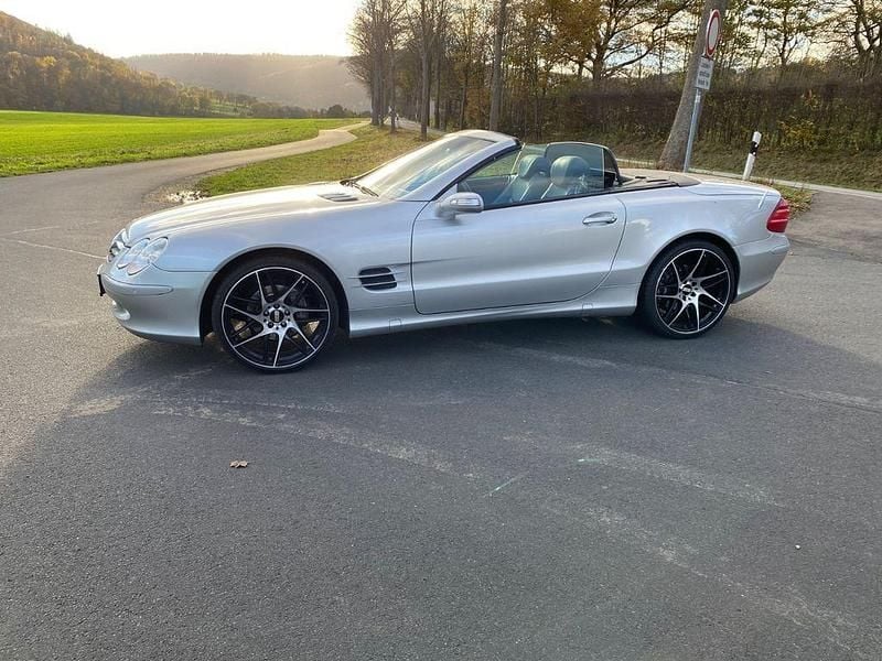 Gebraucht Mercedes SL350 Edition 245 PS (180 kW) 2004 Silber Cabrio