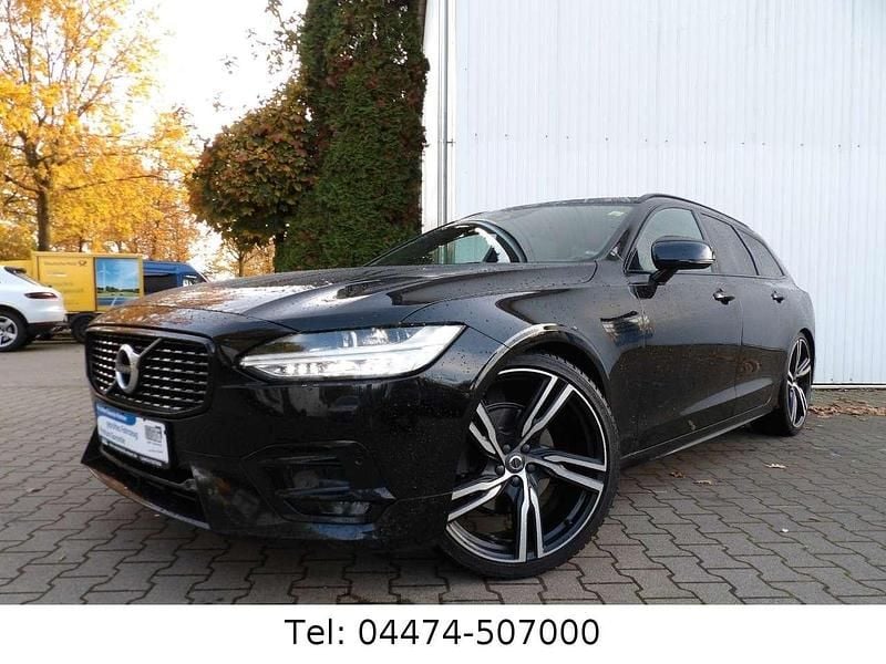 Schwarz Gebraucht 2019 Volvo V90 R-Design Kombi | 24.790 € (Fairer Preis) - Bild 1/4