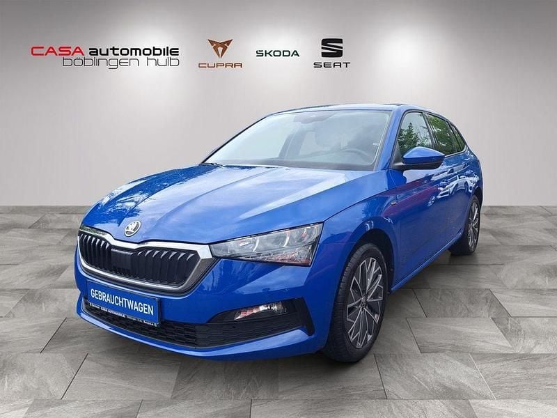 Blau Gebraucht 2021 Skoda Scala Clever Kleinwagen | 16.450 € (Fairer Preis) - Bild 1/4