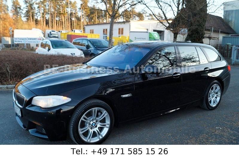 Schwarz Gebraucht 2012 BMW 530 Comfort Edition Kombi | 7.999 € - Bild 1/4