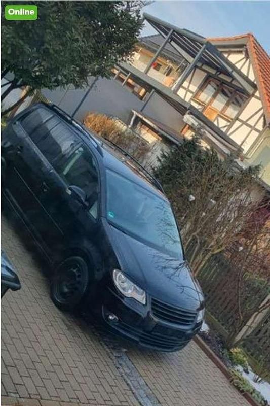 Schwarz Gebraucht 2006 VW Touran Van / Kleinbus | 3.500 € (Fairer Preis) - Bild 1/4