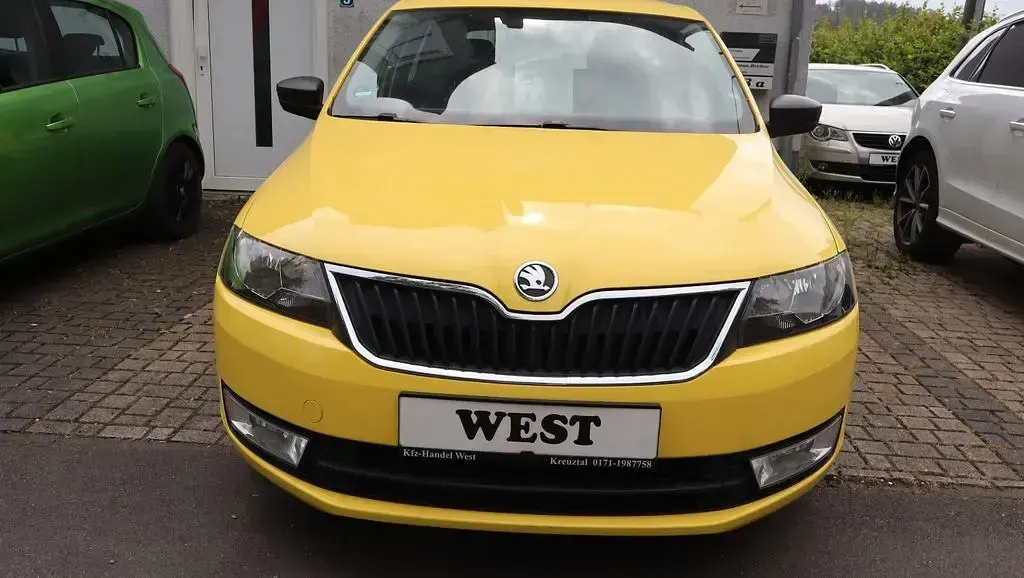Gebraucht Skoda Rapid Cool Edition 86 PS (63 kW) 2015 Gelb Kleinwagen