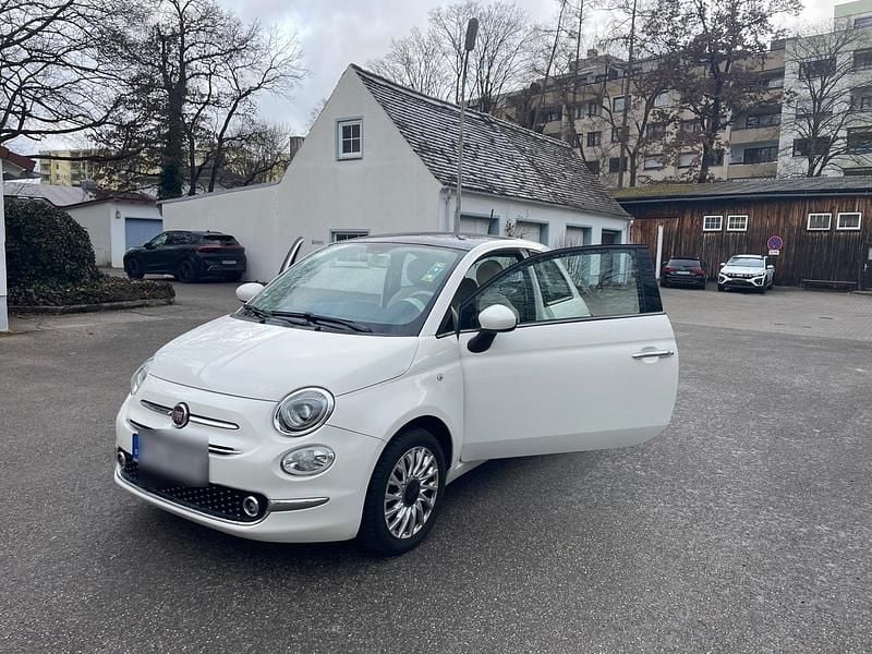 Gebraucht Fiat 500 Lounge 69 PS (50 kW) 2016 Weiß Kleinwagen