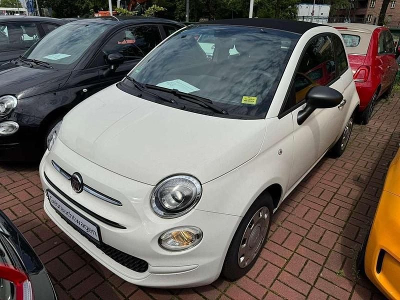 Gelato weiß Gebraucht 2023 Fiat 500C Club Cabrio | 15.490 € (Fairer Preis) - Bild 1/4
