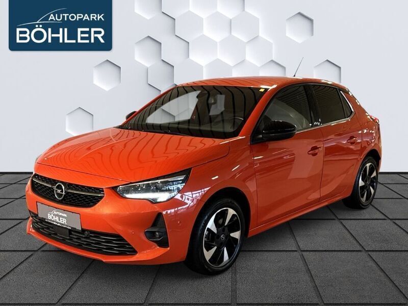 Orange Gebraucht 2021 Opel Corsa-e Ultimate Kleinwagen | 16.990 € (Fairer Preis) - Bild 1/4