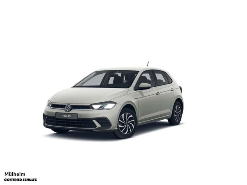 Grau (ascotgrau) Neu 2025 VW Polo Life Kleinwagen | 18.670 € (Superpreis) - Bild 1/4