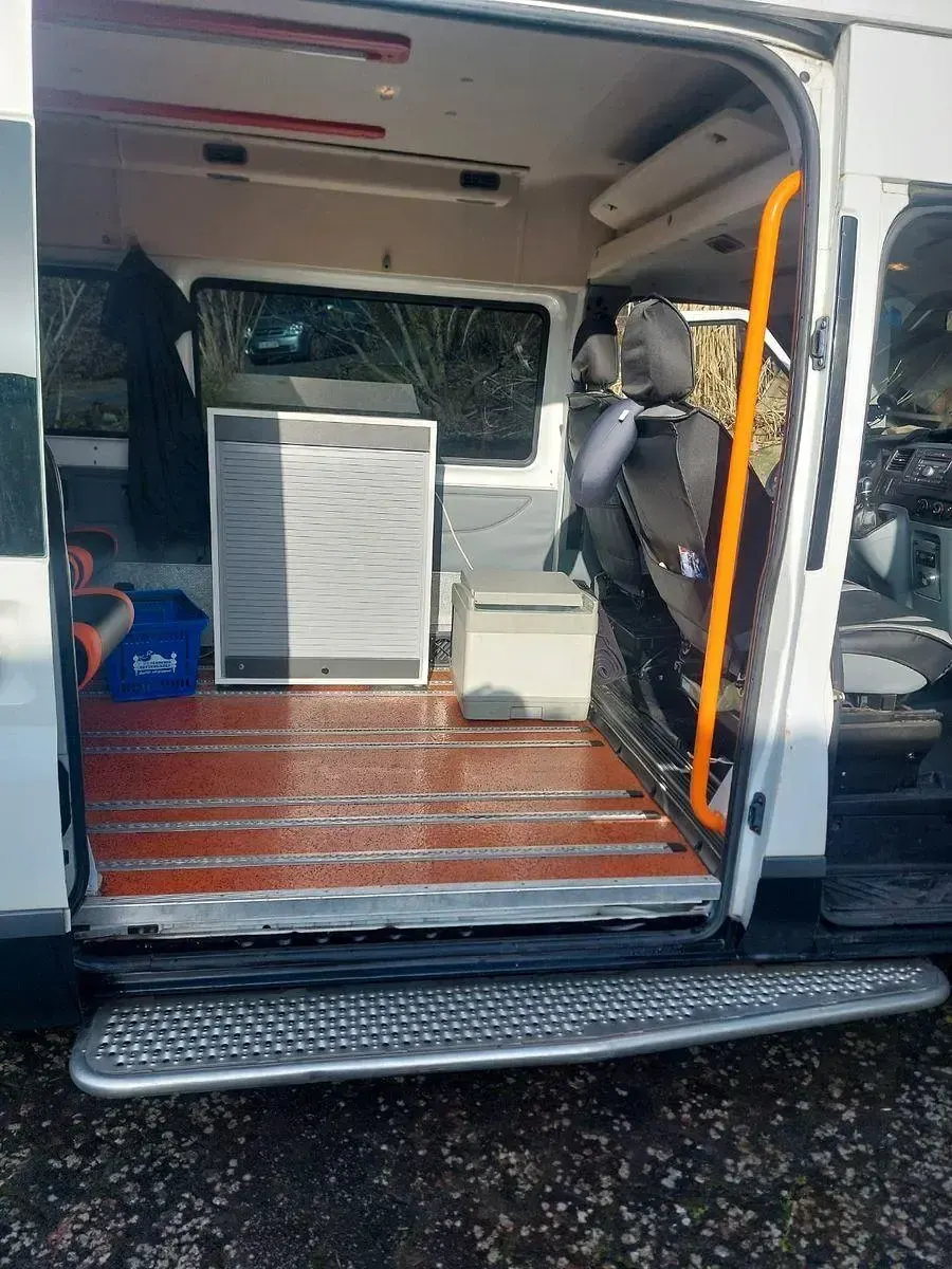 Gebraucht Ford Transit 115 PS (84 kW) 2010 Weiß Van / Kleinbus