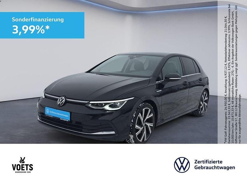 Gebraucht VW Golf Style 190 PS (139 kW) 2022 Schwarz Limousine