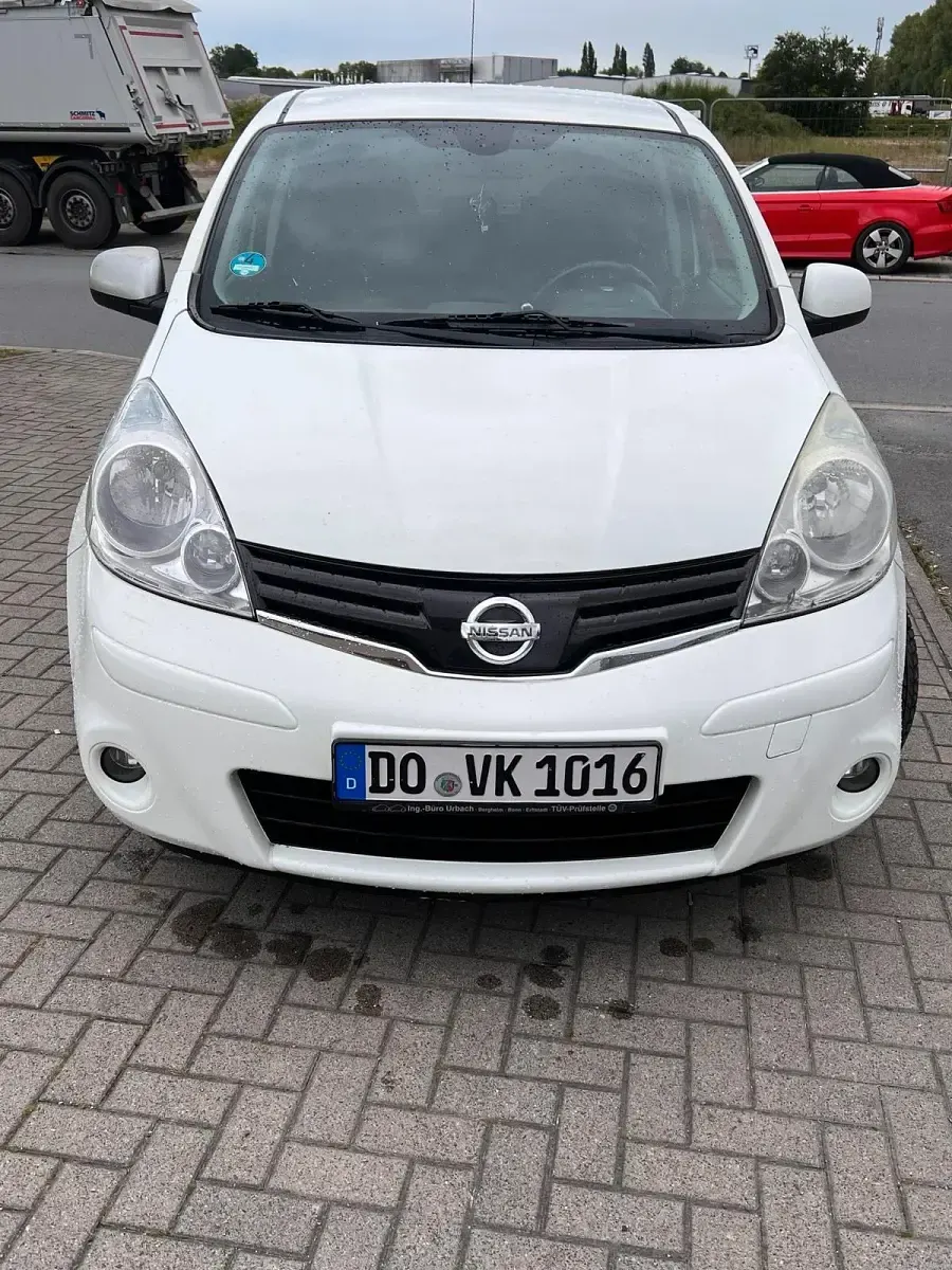 Gebraucht Nissan Note 90 PS (66 kW) 2009 Weiß Kleinwagen