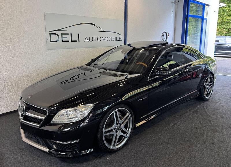 Schwarz Gebraucht 2010 Mercedes CL63 AMG AMG Coupé | 27.990 € - Bild 1/4