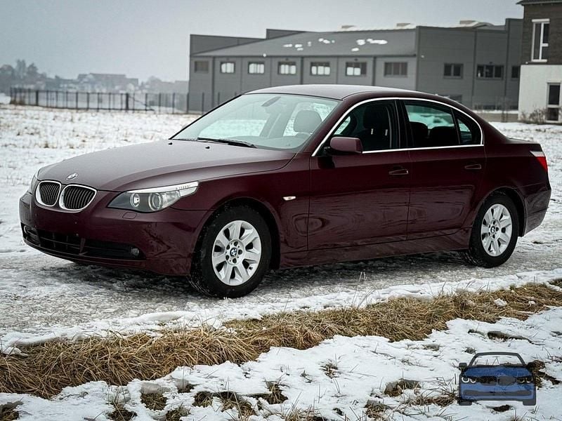 Barberarot metallic Gebraucht 2006 BMW 523 Advantage Limousine | 5.999 € (Guter Preis) - Bild 1/4