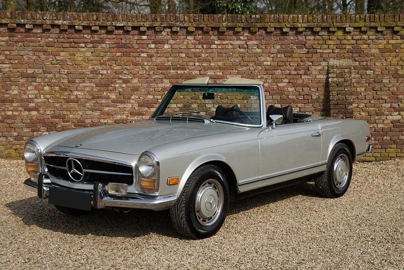 Gebraucht Mercedes SL280 1969 Schwarz Cabrio