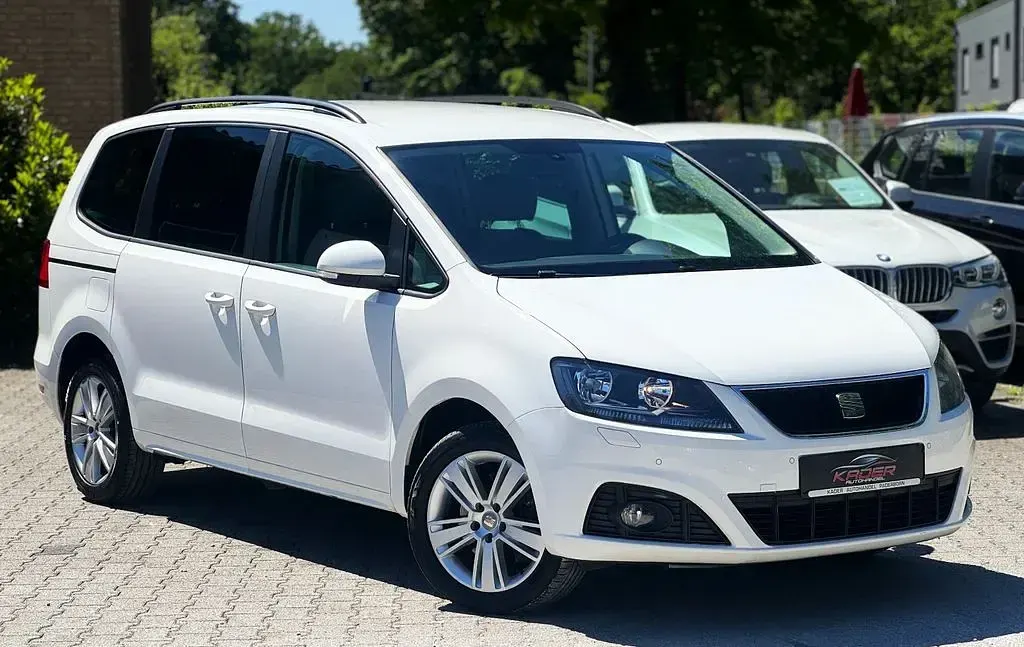 Gebraucht Seat Alhambra Style 140 PS (102 kW) 2014 Weiß Van / Kleinbus