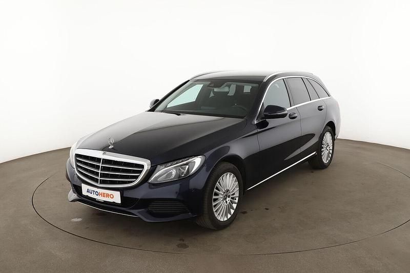 Gebraucht Mercedes C200 Exclusive 184 PS (135 kW) 2017 Blau Kombi